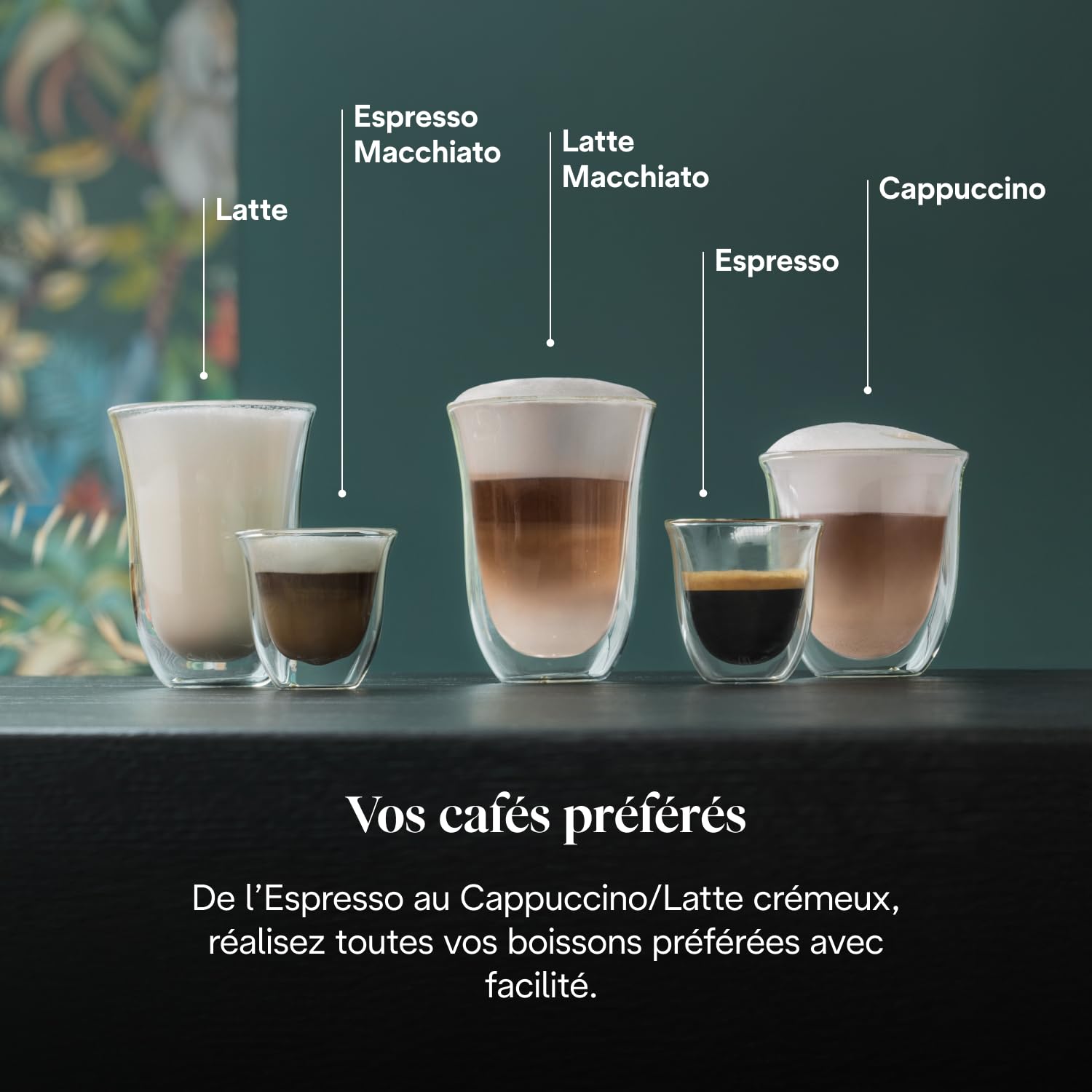 Premium Style, Machine à Café à Pompe en Acier Inoxydable Pour Café Moulu ou Dosettes, Rouge