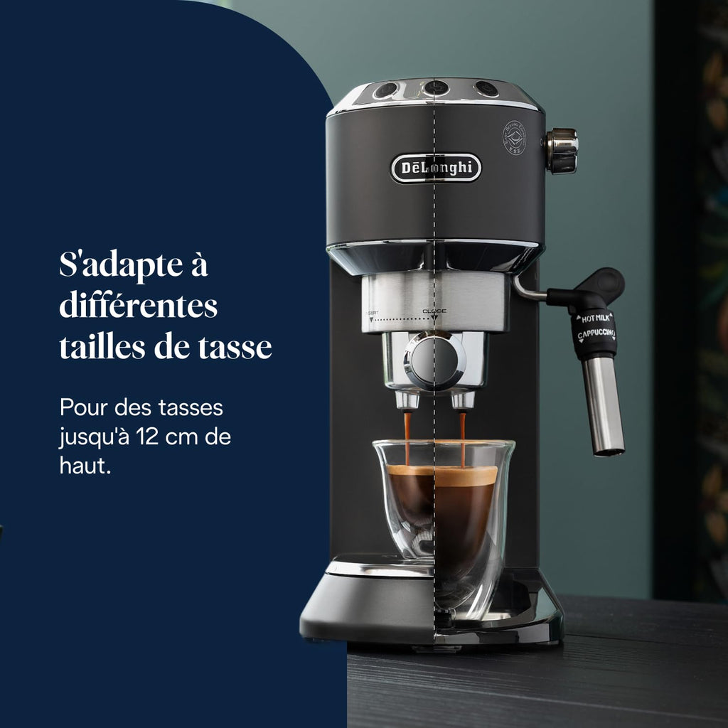 Premium Style - Perfetto Machine à Expresso Compacte, Noir