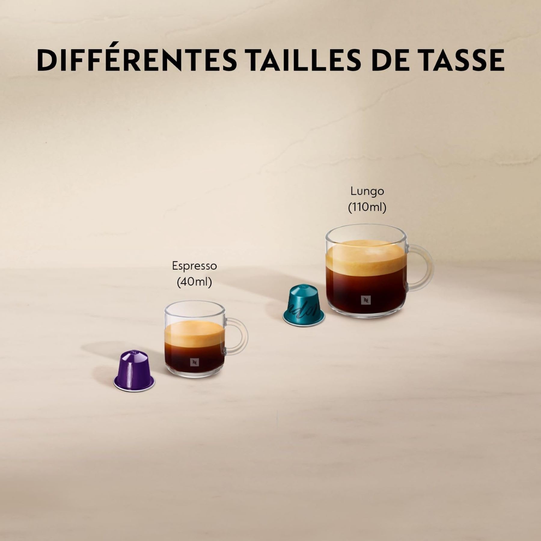 Machine à Café Citiz Blanc, 19 Bars + Kit de Bienvenue, Design Moderne, Expresso et Lungo, Arrêt Automatique, Blanc