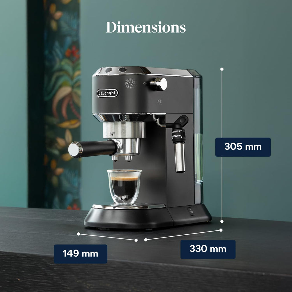 Premium Style - Perfetto Machine à Expresso Compacte, Noir
