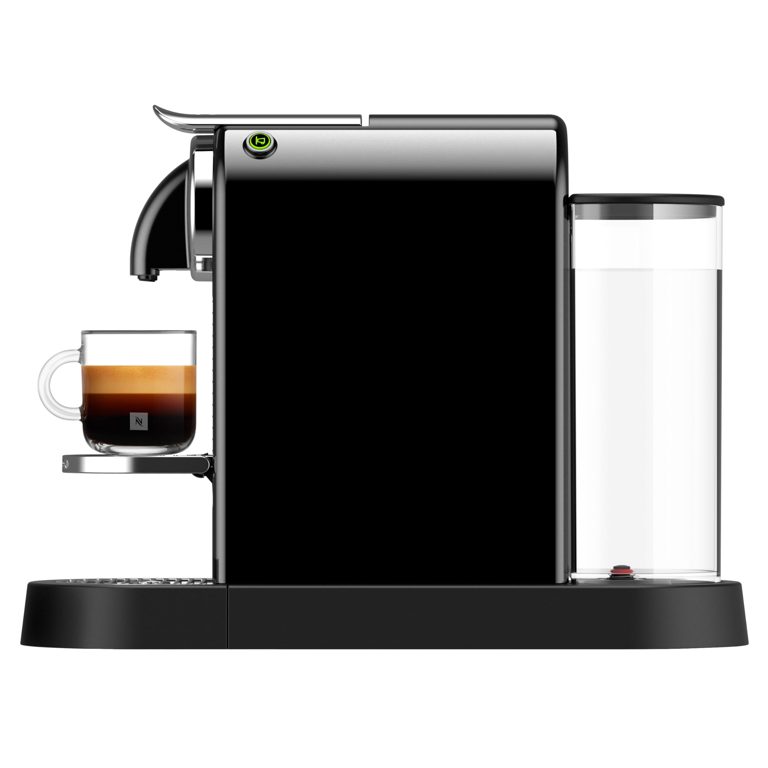 Machine à Café Citiz Noir, 19 Bars + Kit de Bienvenue, Design Moderne, Expresso et Lungo, Arrêt Automatique, Noir